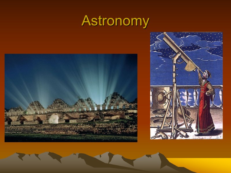 Astronomy